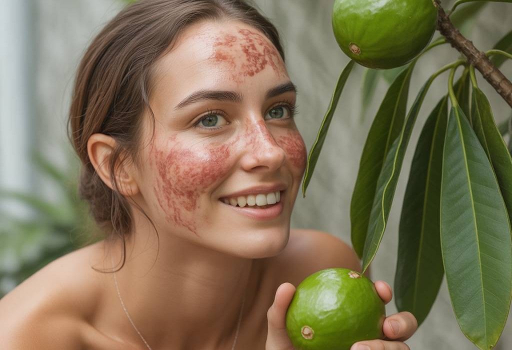 Huile de Tamanu et ses effets sur la rosacée du visage